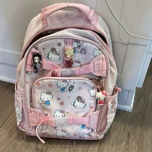 Hello Kitty Pink Kids Backpack pottery barn Mackenzie small